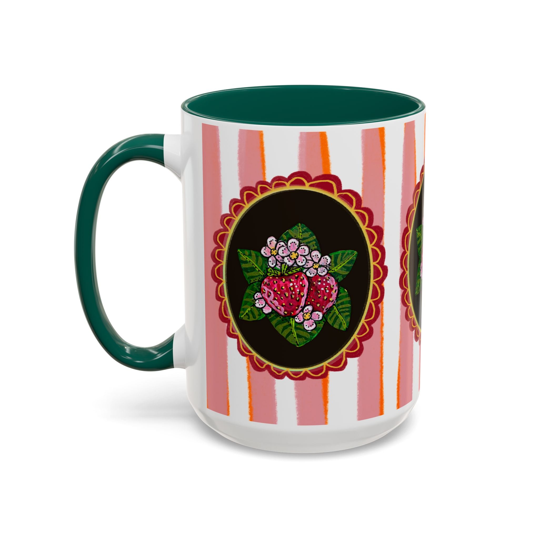 Strawberry Coffee Mug 15oz