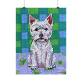 Westie Dog Art Print