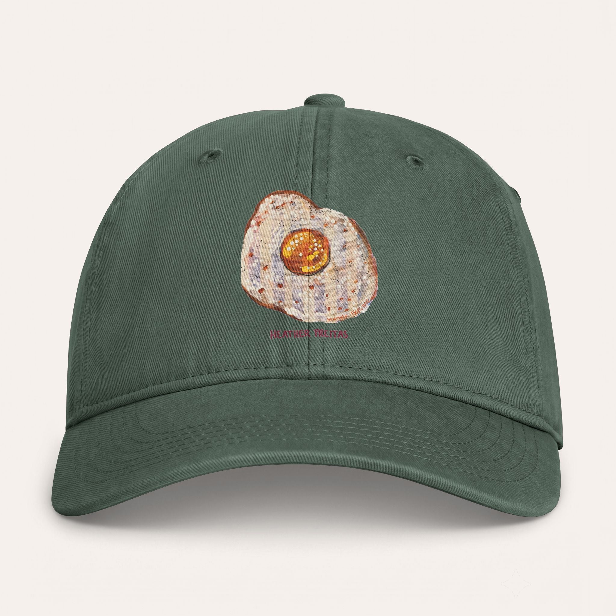 Egg Washed Cotton Cap