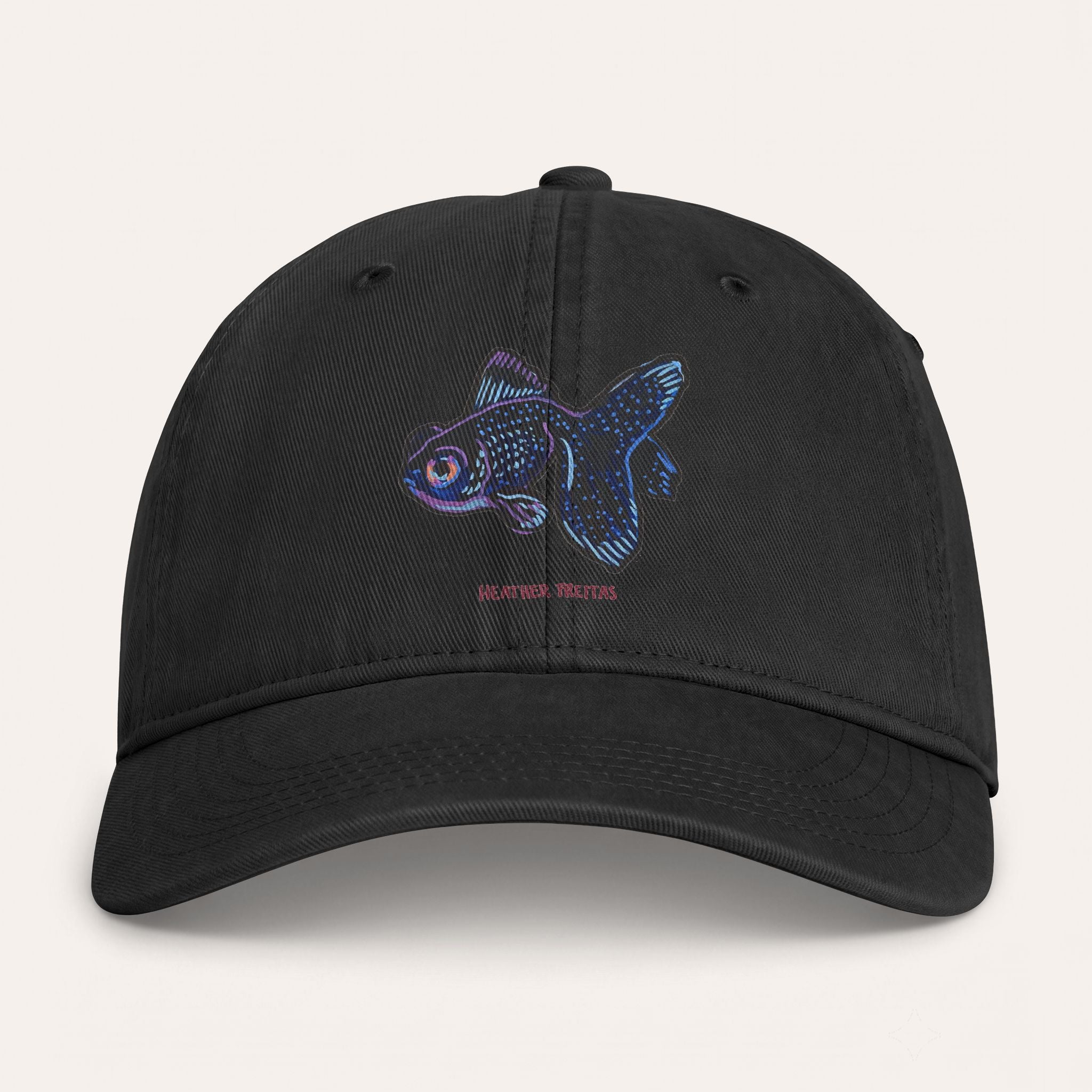 Black Moor Washed Cotton Cap