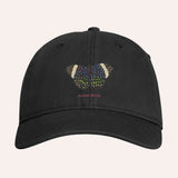 Starry Night Cracker Butterfly Washed Cap