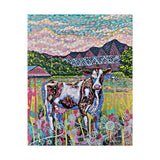 Cows On The Farm Art Print