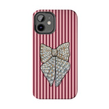 Silver Ribbon Tough Phone Cases