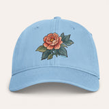 Rose Washed Cotton Cap