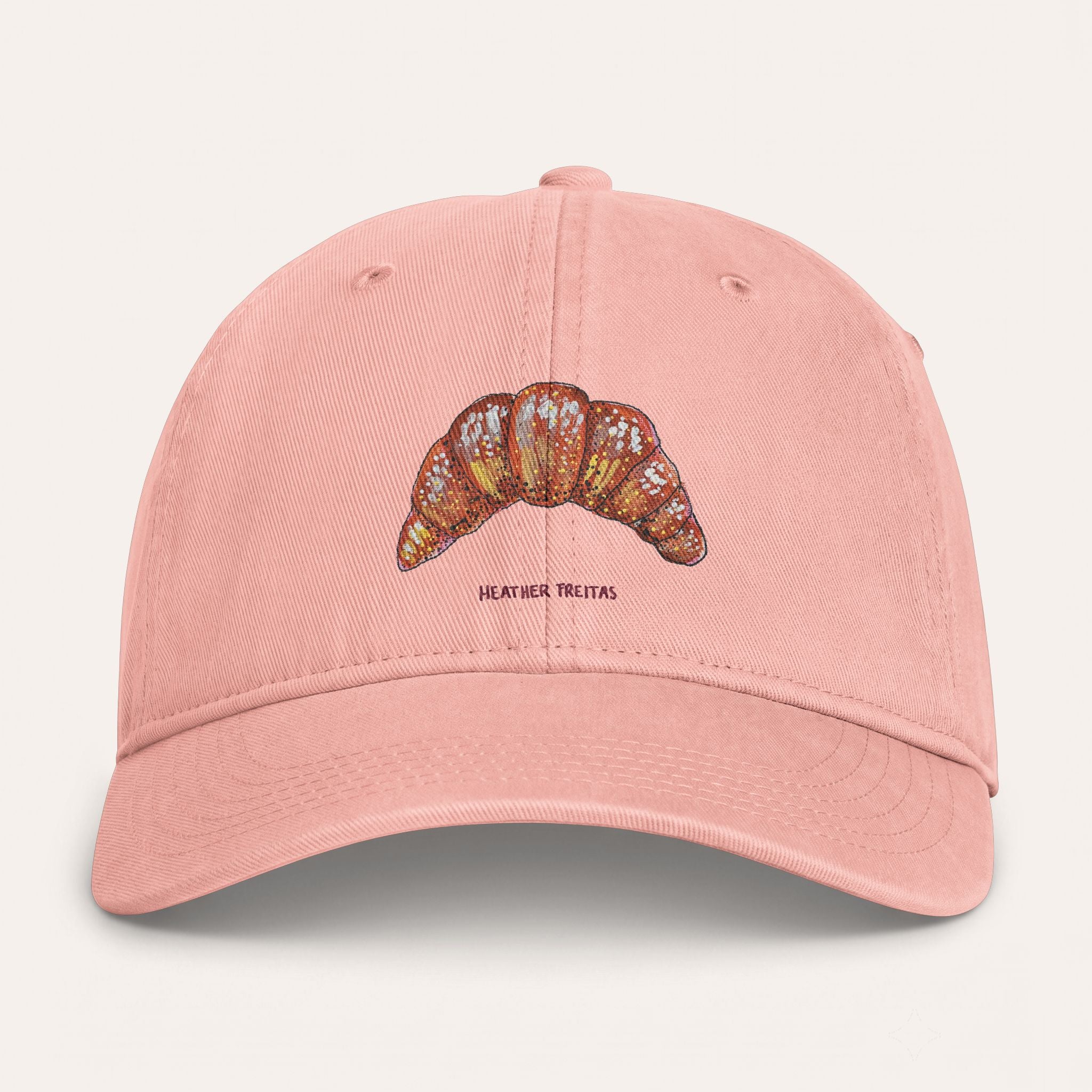 Croissant Washed Cotton Cap