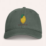 Lemon Embroidered Cap