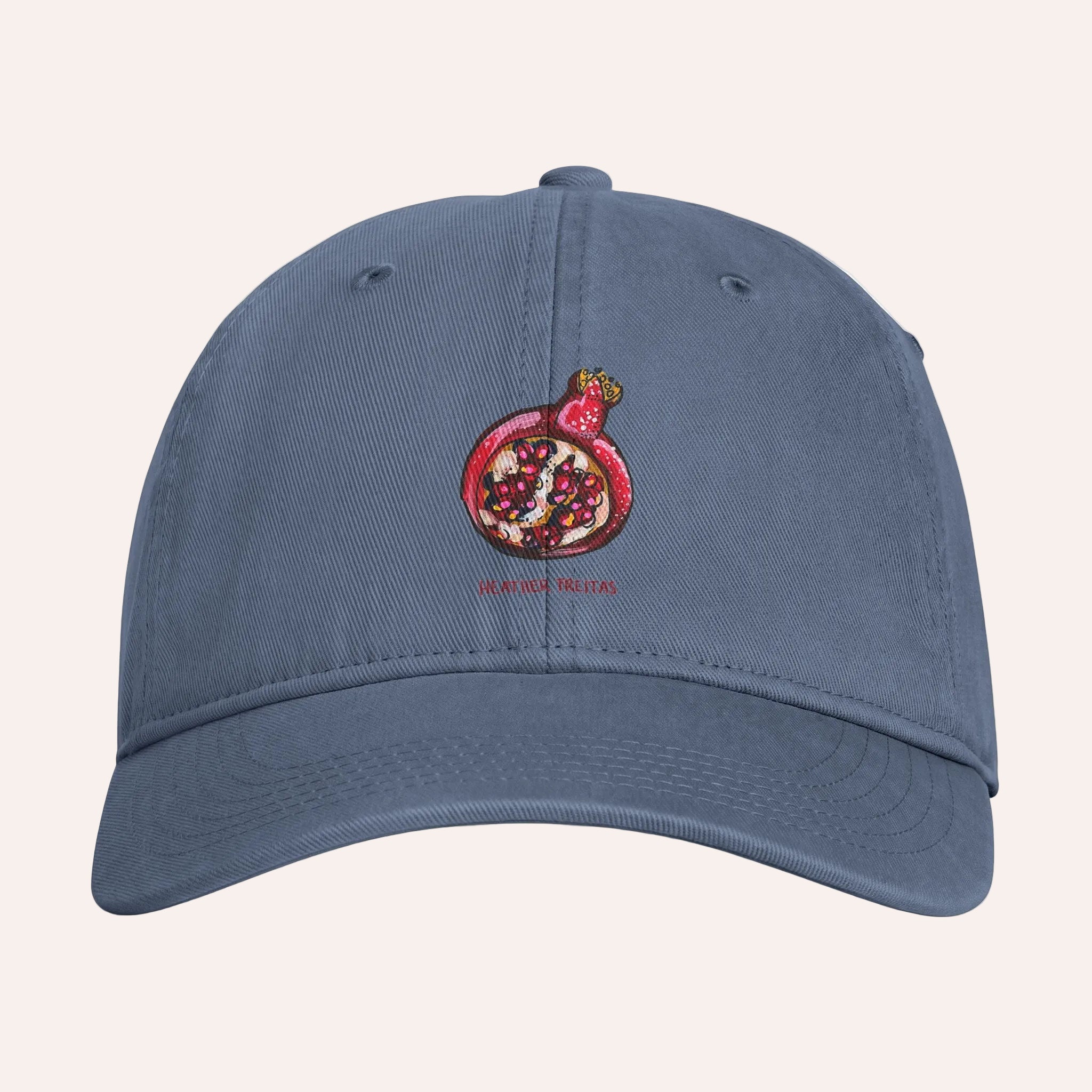 Pomegranate Washed Cap