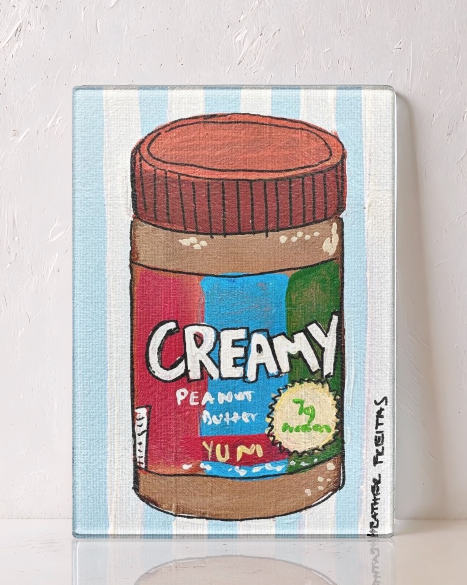 Peanut Butter Cutting Board Trivet