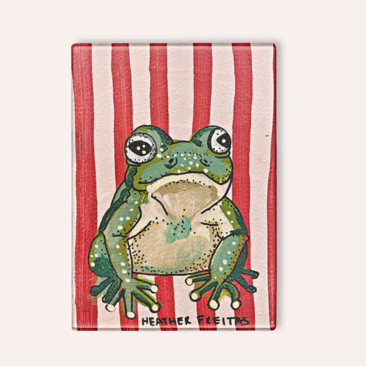 Frog Cutting Board / Trivet