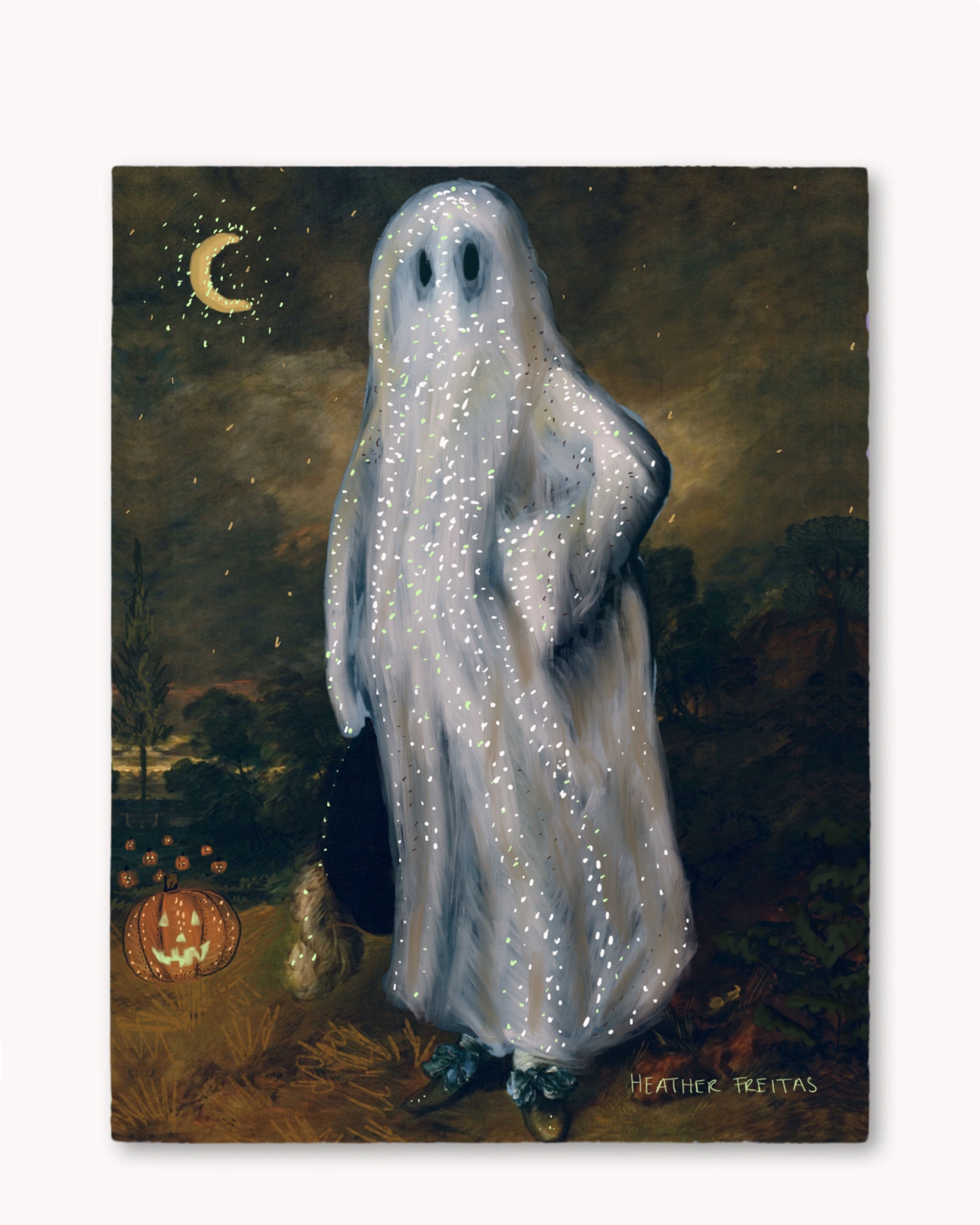 Blue Boy Halloween Remaster Print
