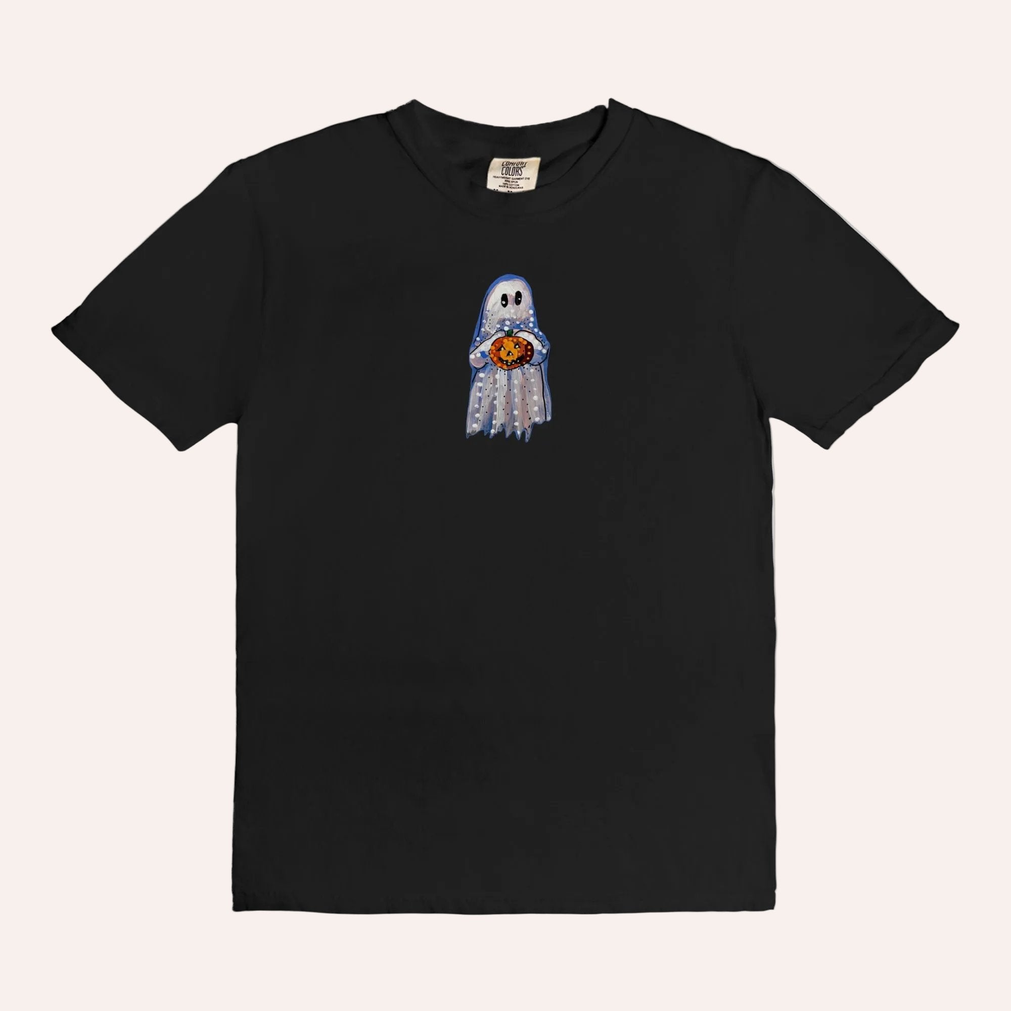 Ghost With Pumpkin Tee