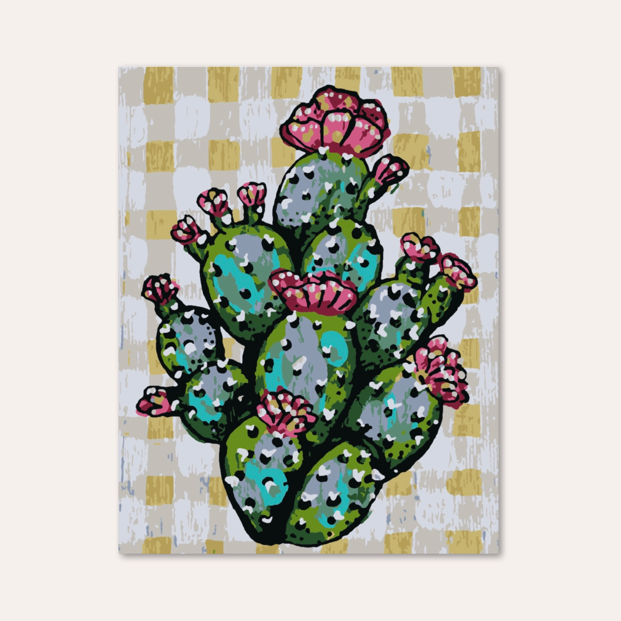 Prickly Pear - Paint by Numbers Kit