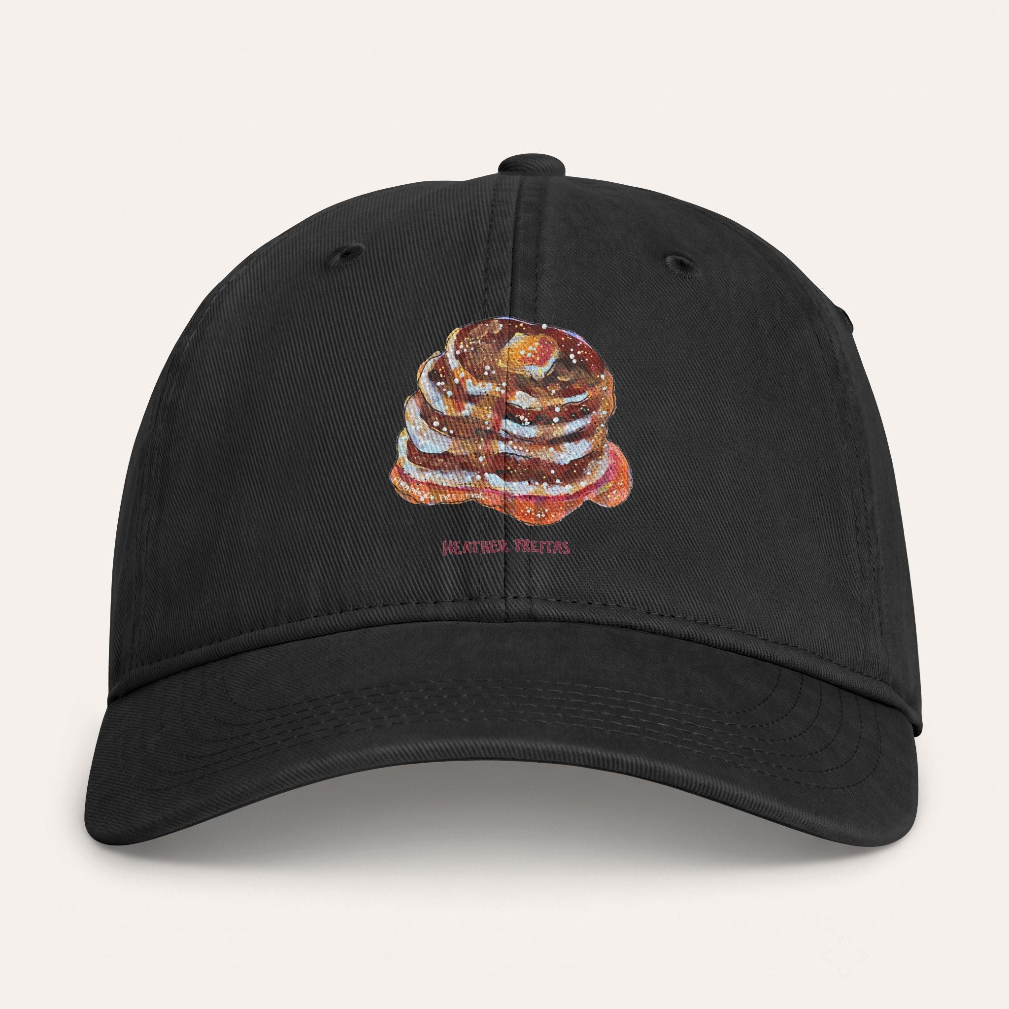 Pancakes Washed Cotton Cap