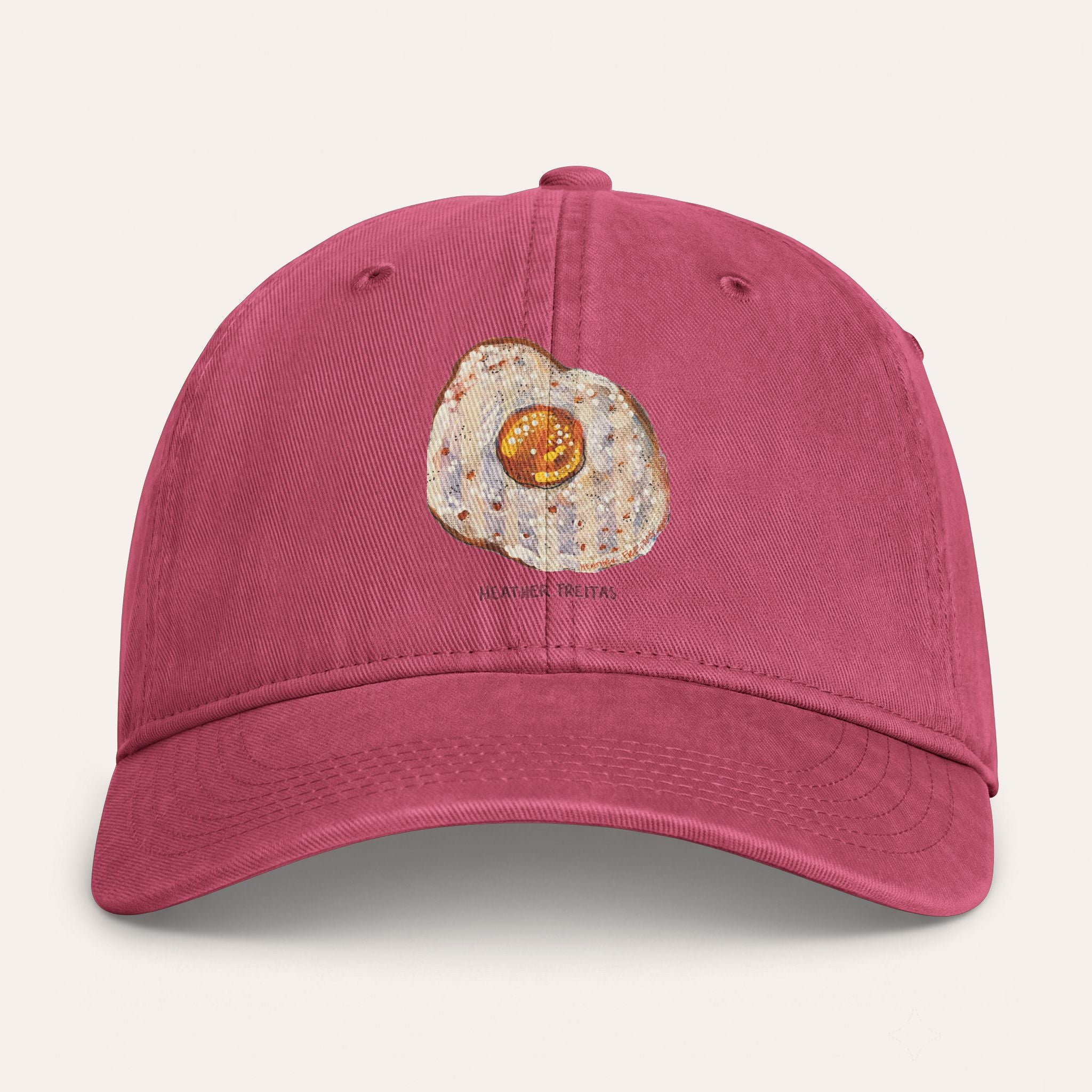 Egg Washed Cotton Cap