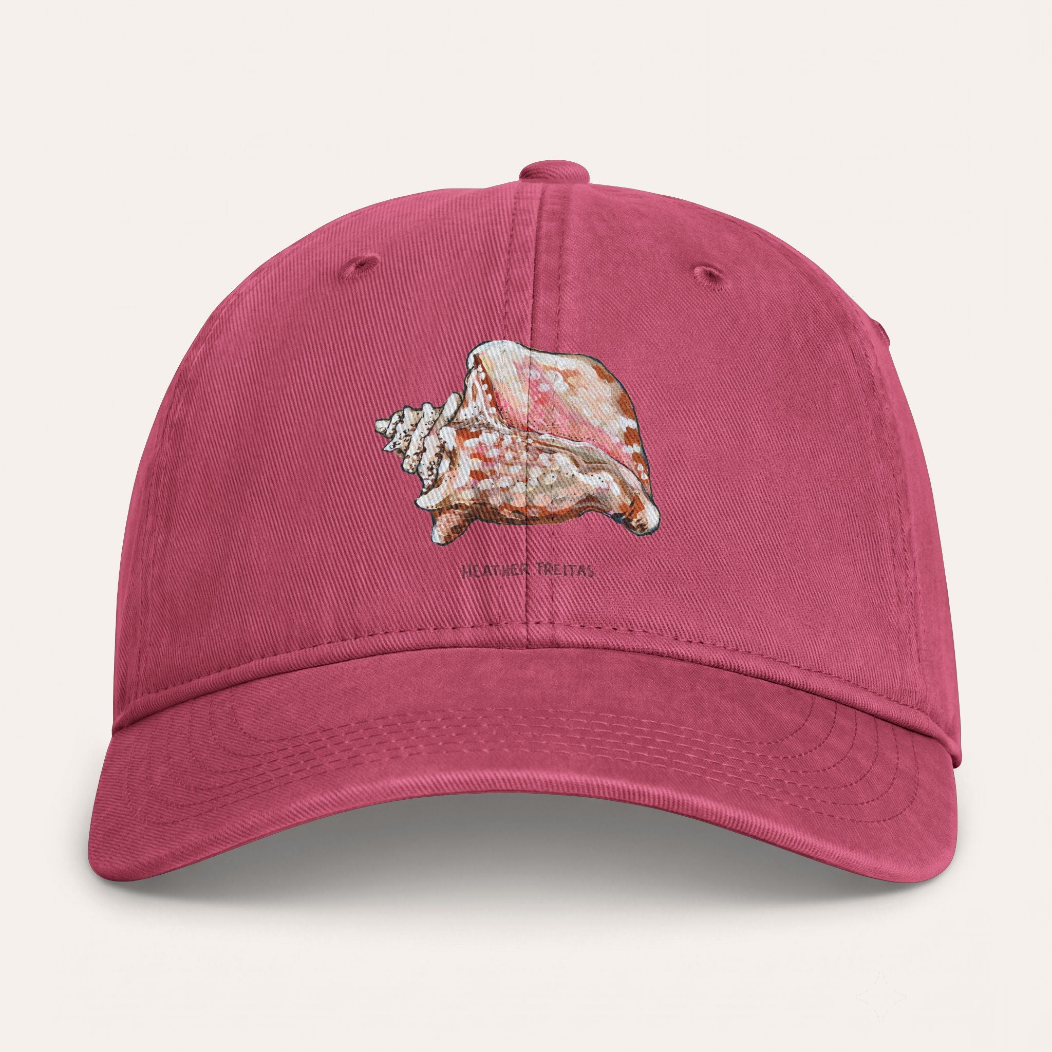 Conch Washed Cotton Cap