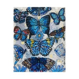 Blue Butterfly Specimens Art Print
