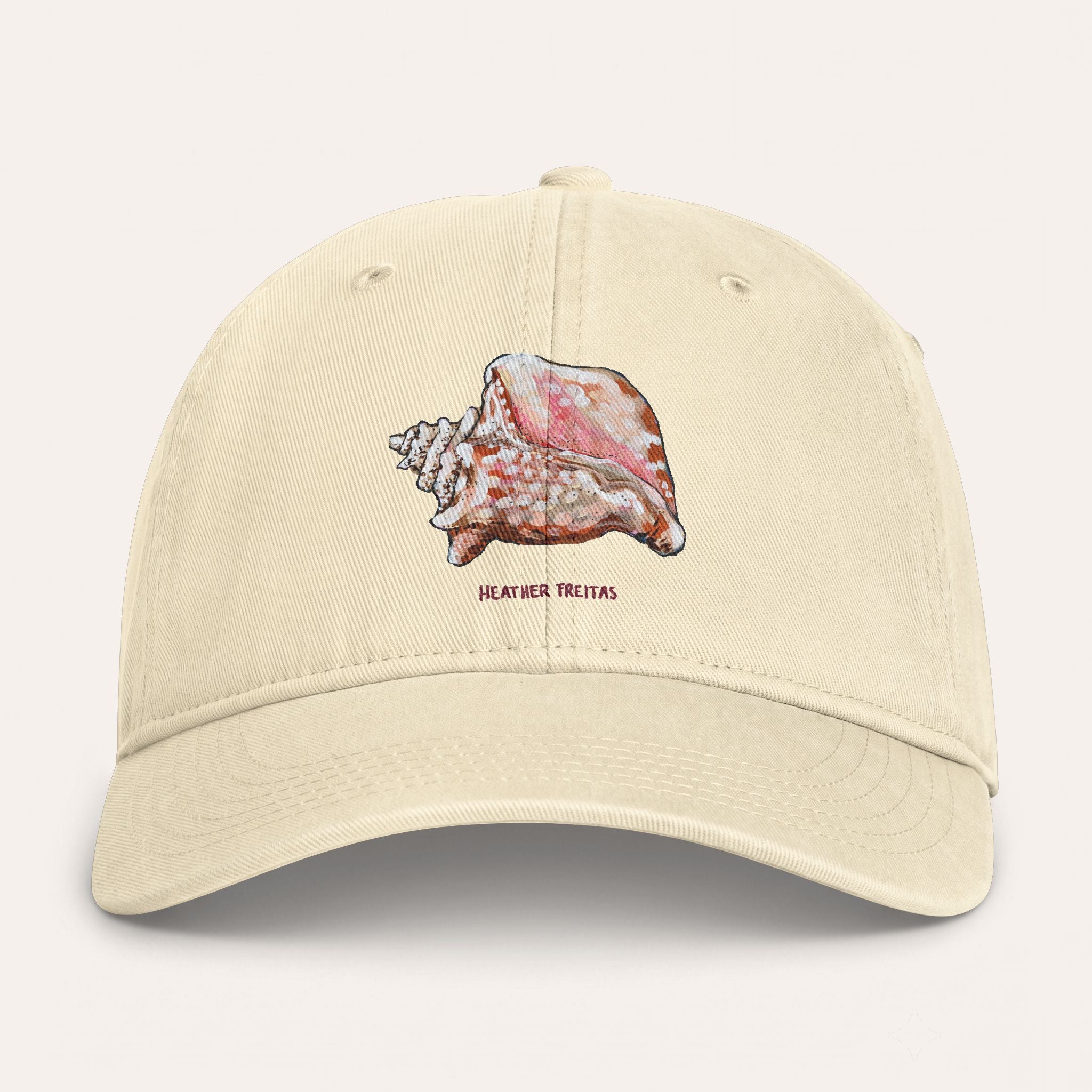 Conch Washed Cotton Cap