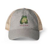 Frog Women's Washed Mesh-Back Cap