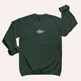 Blue Fin Tuna Unisex Crew Neck Sweatshirt