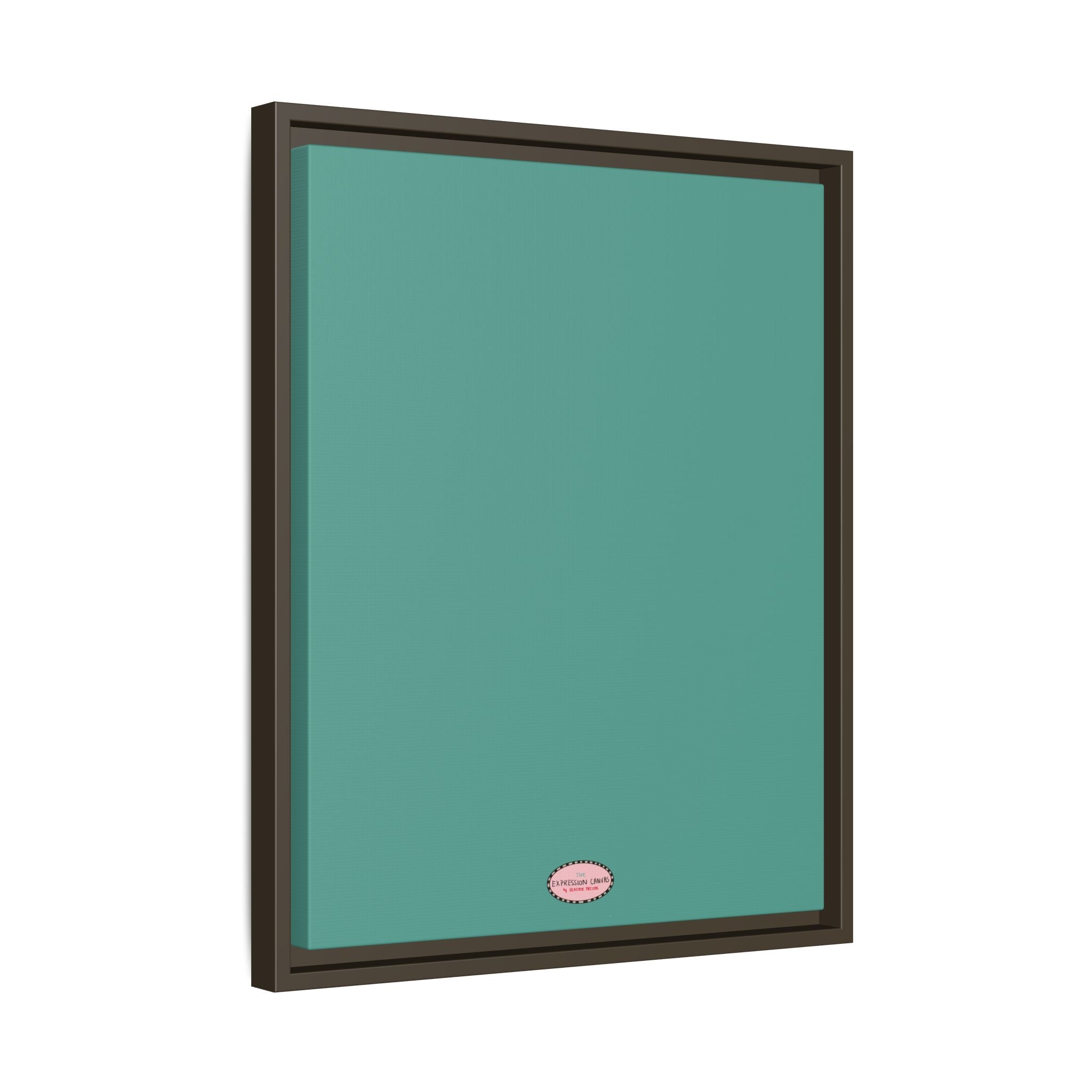 Moss Expressions Framed Canvas Print