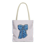 Blue Ribbon Tote Bag