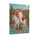 Cowgirl Ghost Art Print