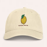 Lemon Embroidered Cap