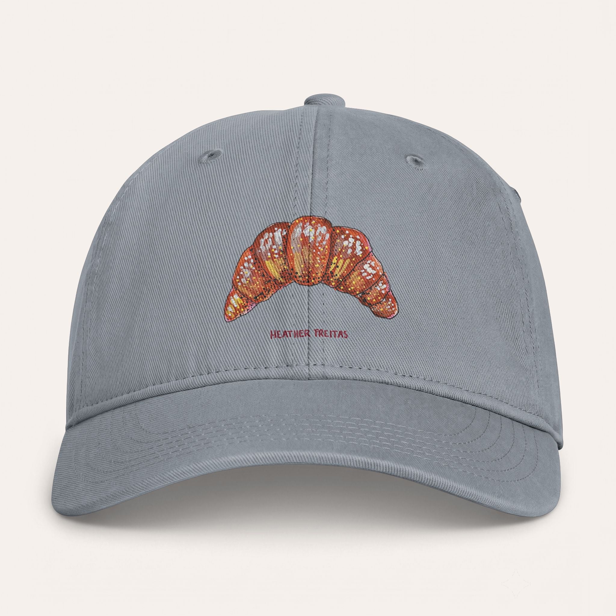 Croissant Washed Cotton Cap