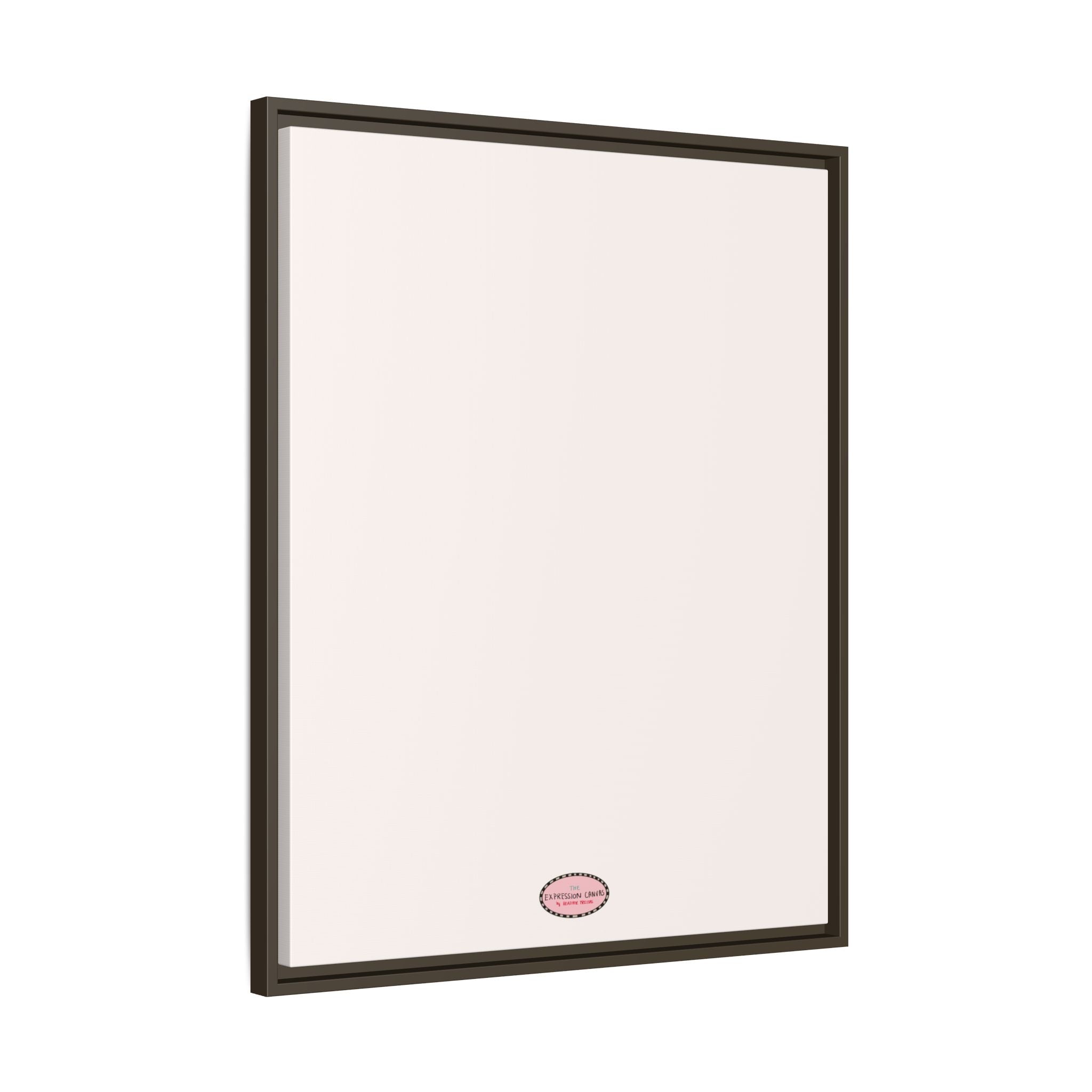 Fog Expressions Framed Canvas Print