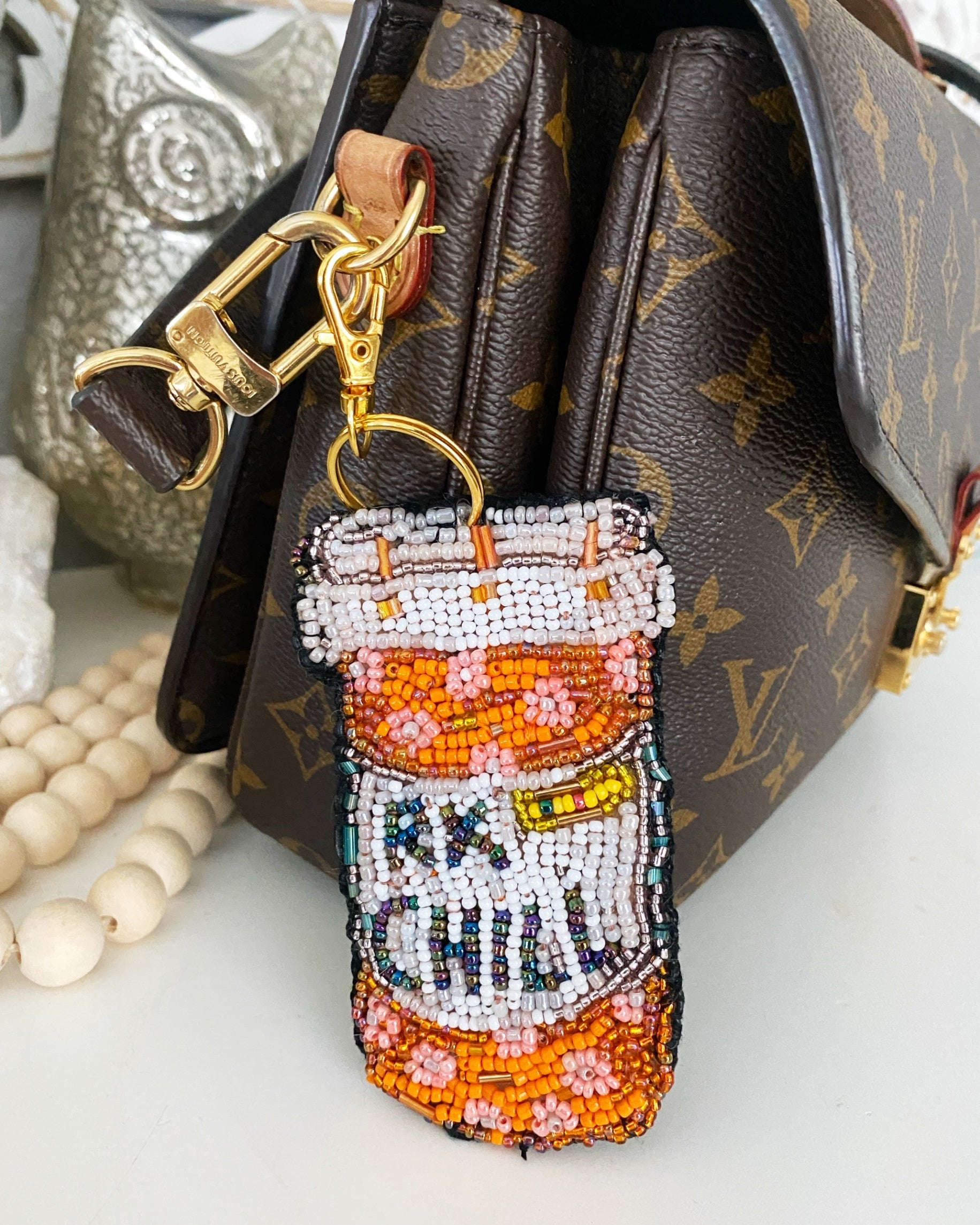 CUSTOM Petite Beaded Art