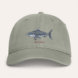 Great White Shark Washed Cotton Cap