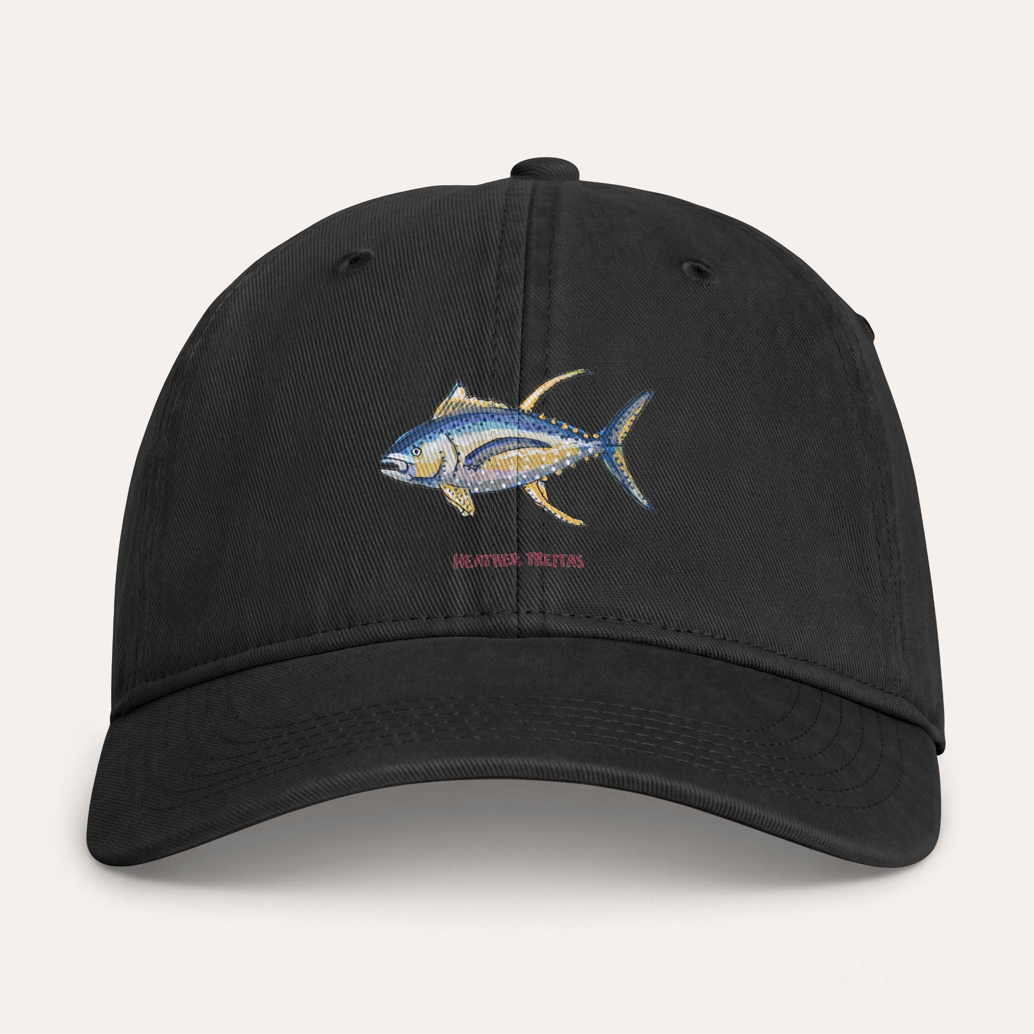 Blue Fin Tuna Washed Cotton Cap