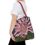 Starry Seahorse Tote Bag