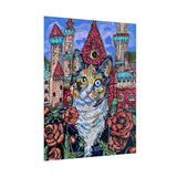 Poppy The Calico Castle Cat Art Print