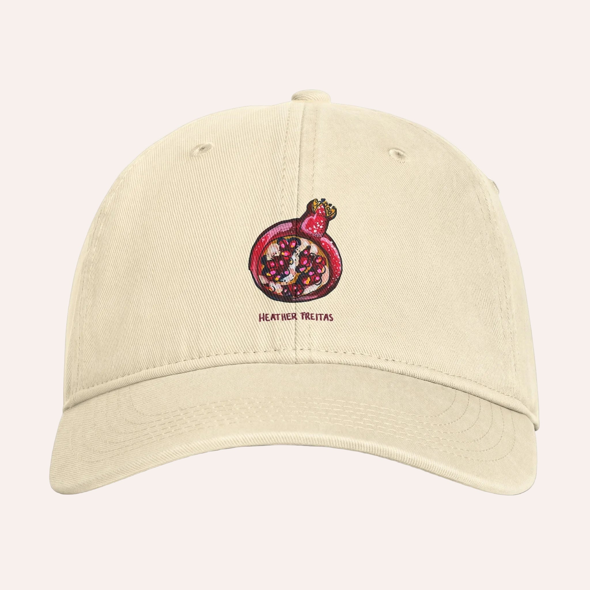 Pomegranate Washed Cap