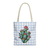 Prickly Pear Cactus Tote Bag