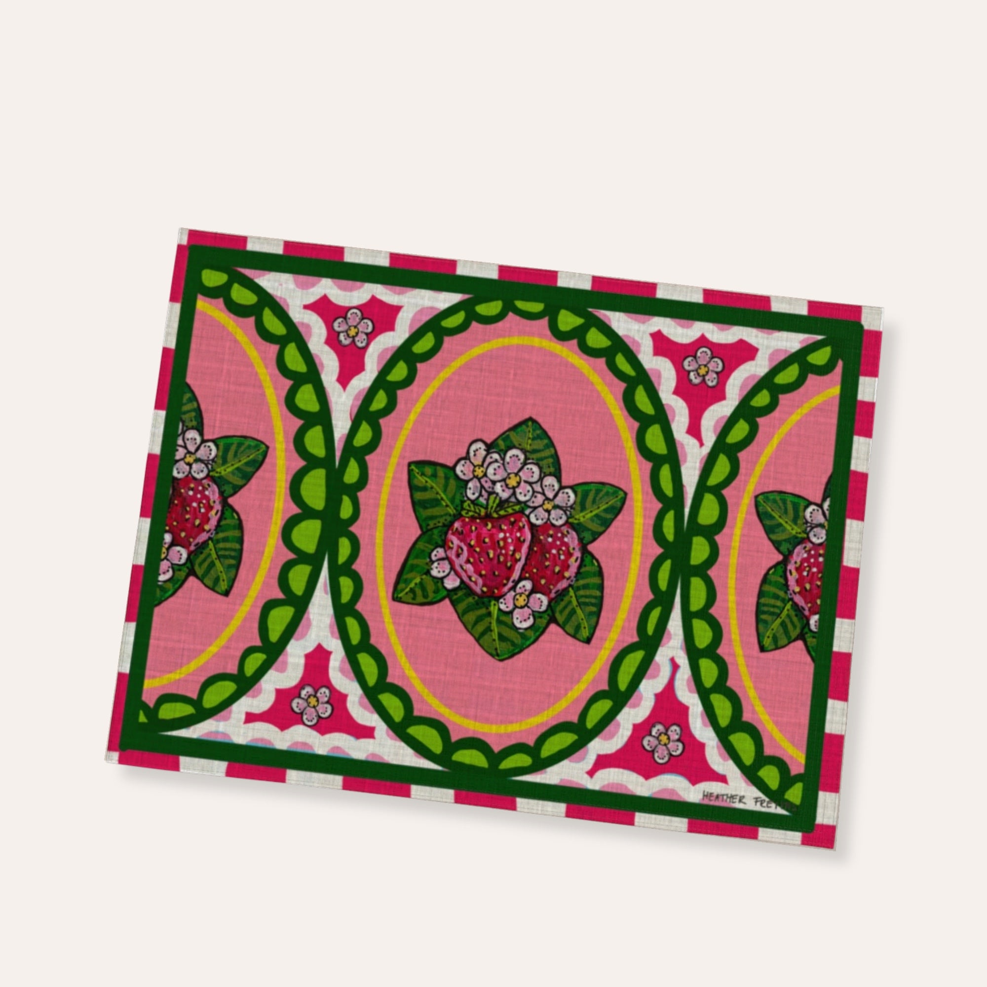 Strawberry Placemat