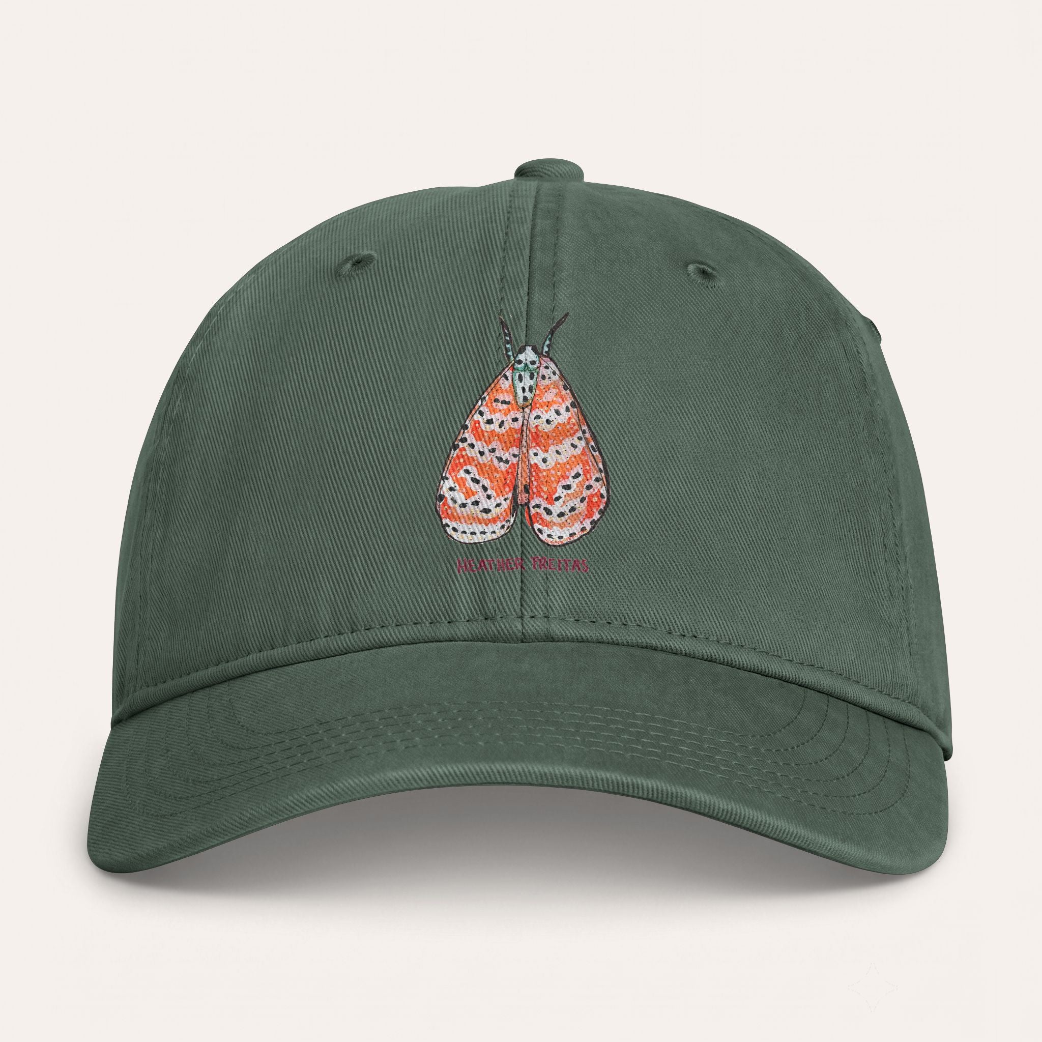 Bella Moth Washed Cotton Cap