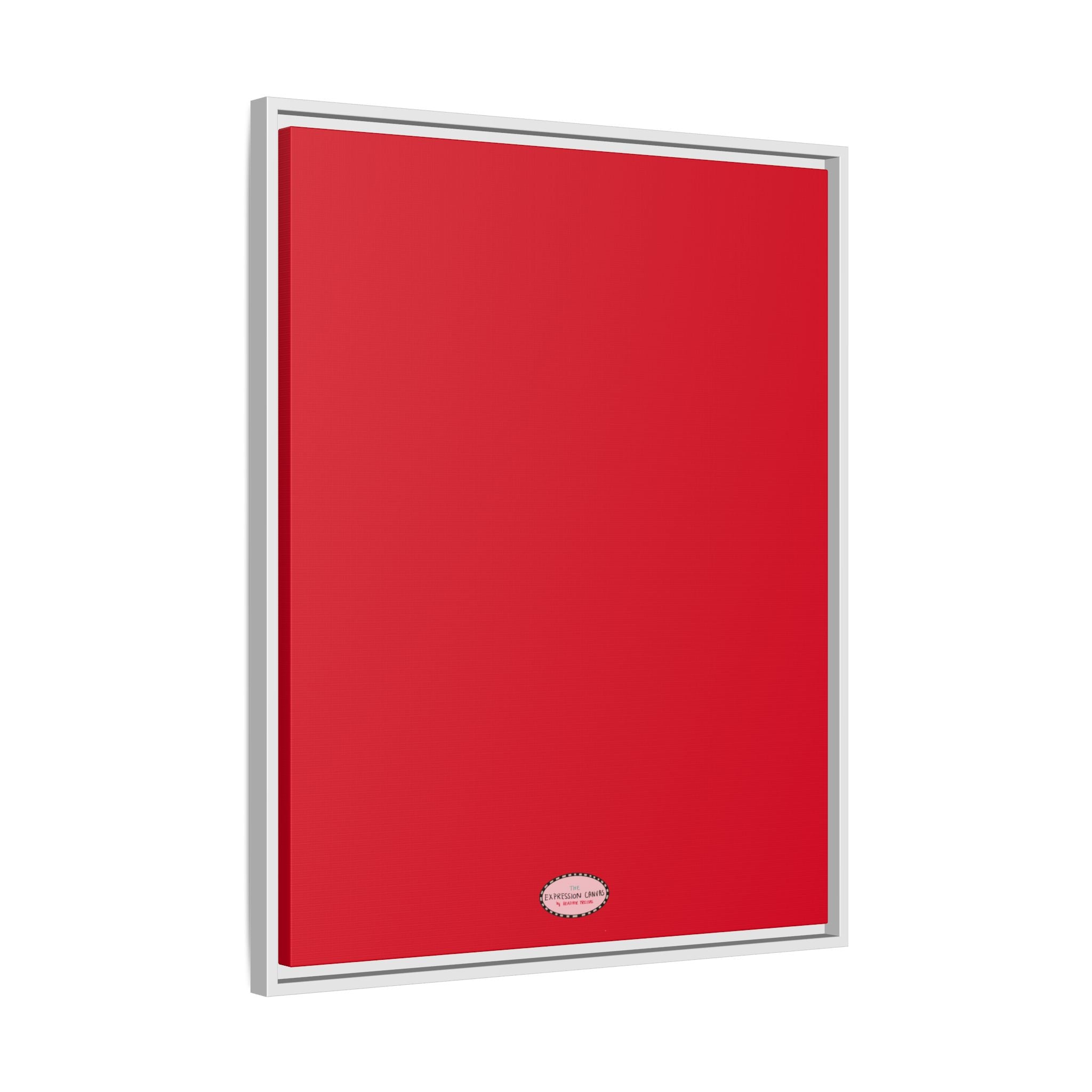 Cherry Expressions Framed Canvas Print