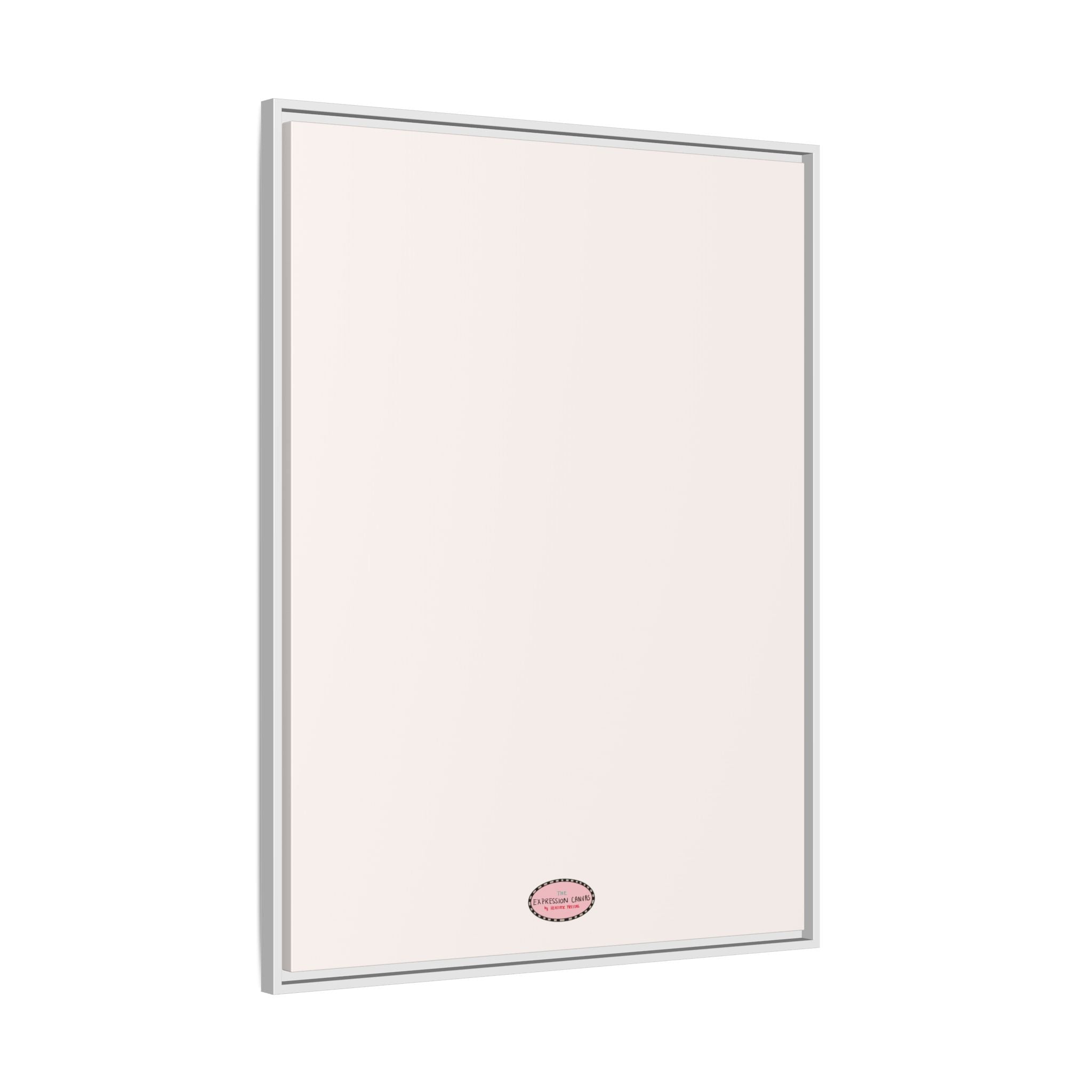 Fog Expressions Framed Canvas Print