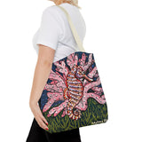 Starry Seahorse Tote Bag