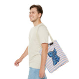 Blue Ribbon Tote Bag