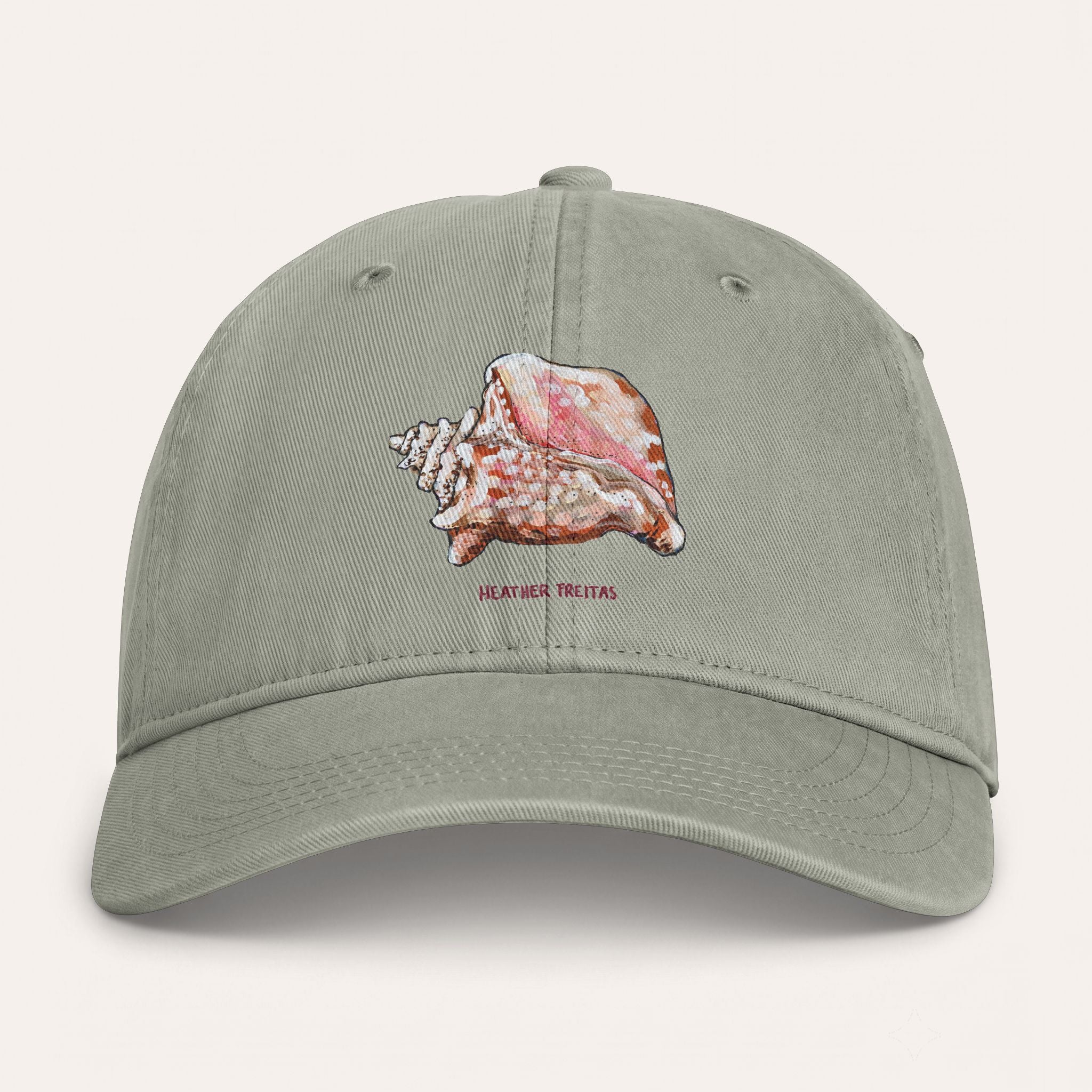 Conch Washed Cotton Cap
