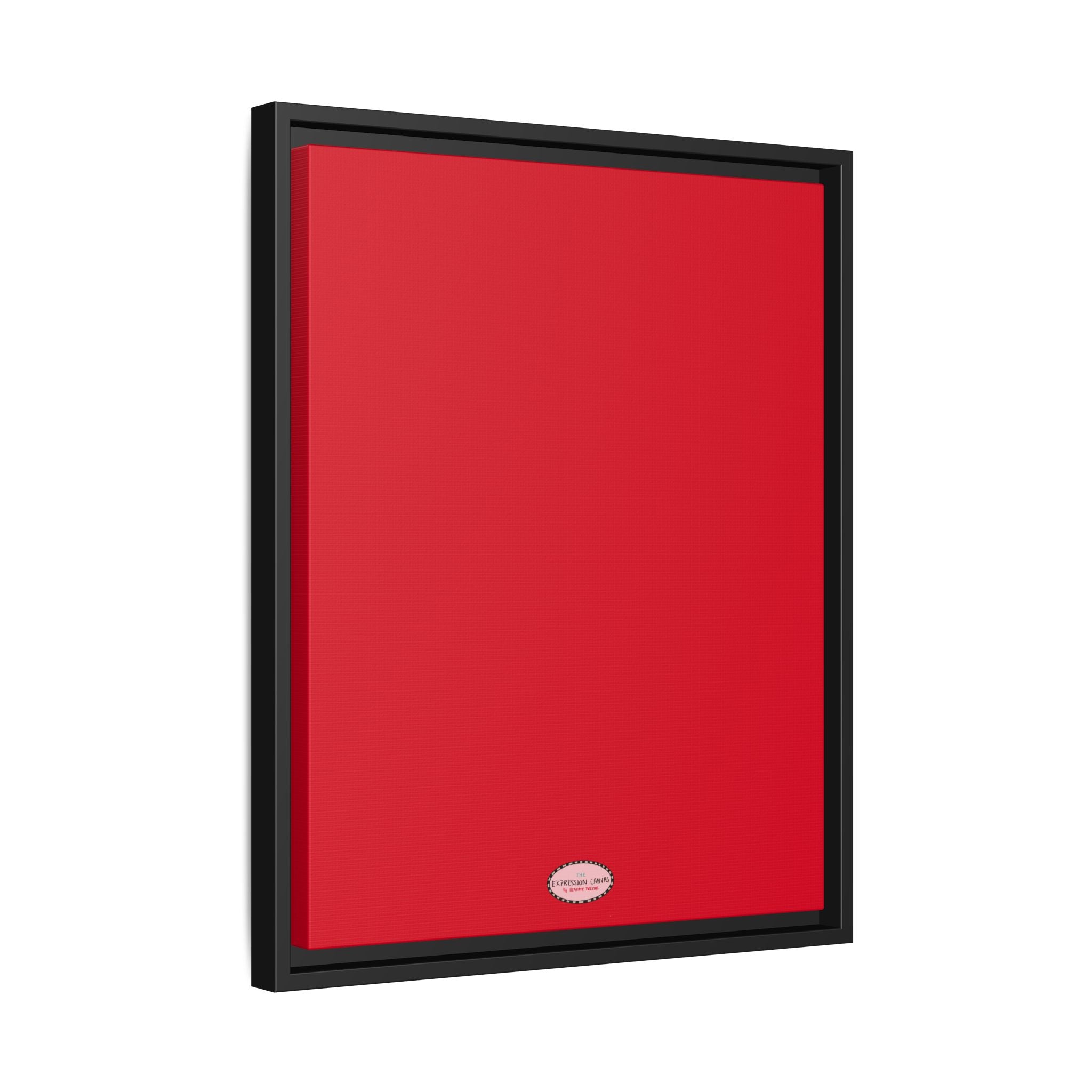 Cherry Expressions Framed Canvas Print