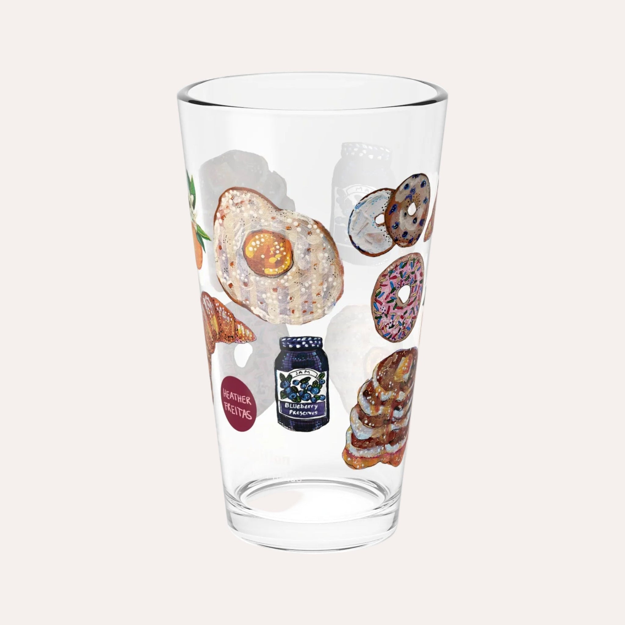Breakfast 16oz Collectors Glass