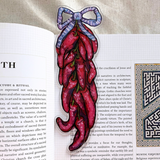 Dried Chilis Die Cut Acrylic Bookmark ( Extra Large )