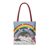 Dancing Dolphin Tote Bag