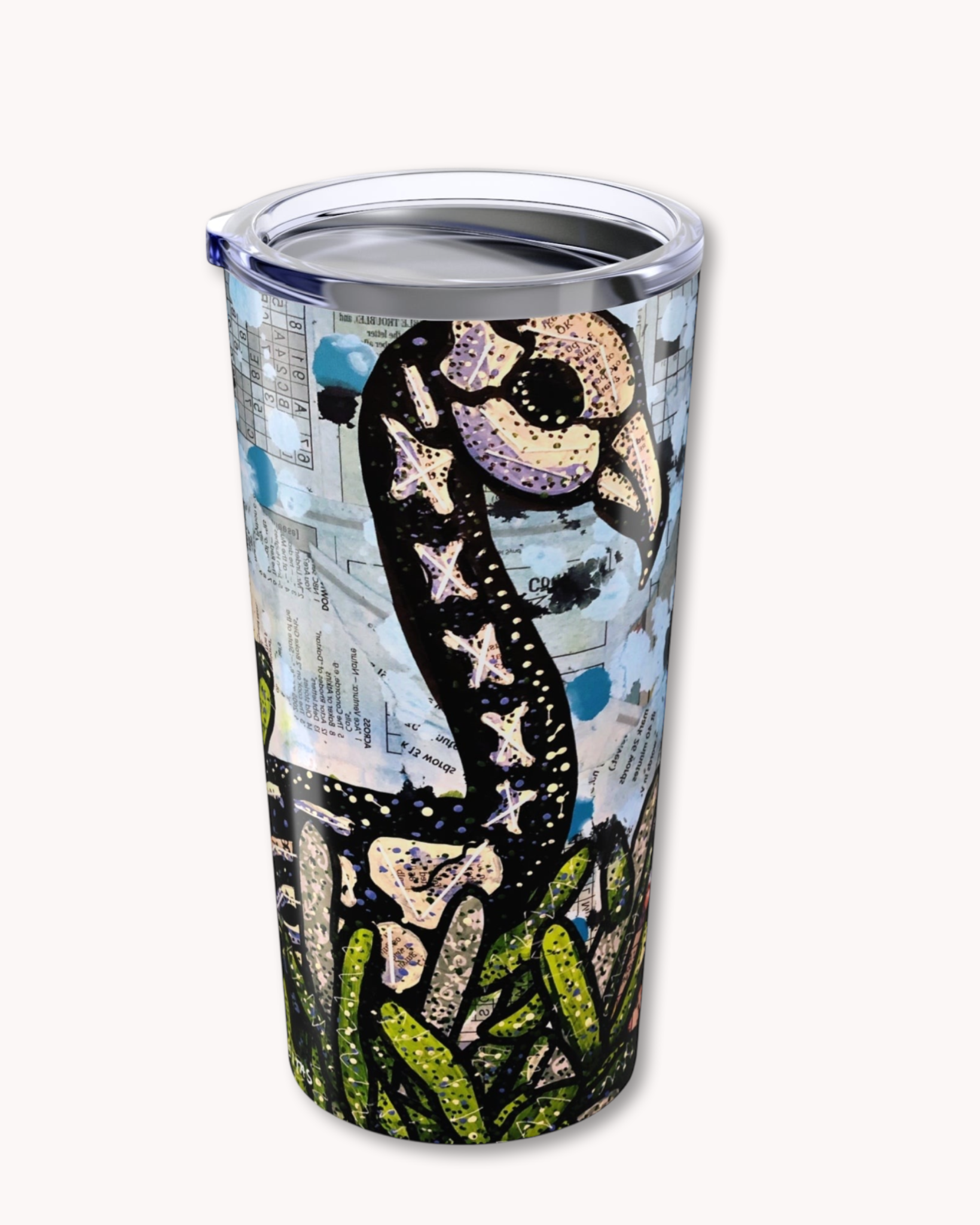Punk Rock Flamingo 20oz Tumbler