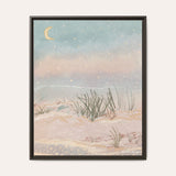Salt Framed Fine Art Canvas Print