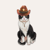 Cowboy Cat Sticker
